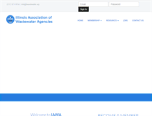 Tablet Screenshot of ilwastewater.org